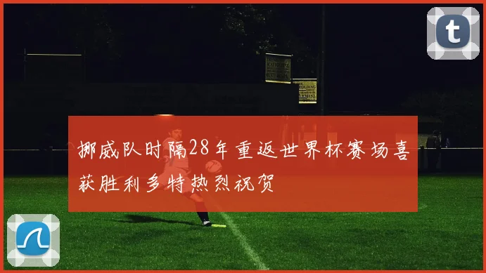 挪威队时隔28年重返世界杯赛场喜获胜利多特热烈祝贺